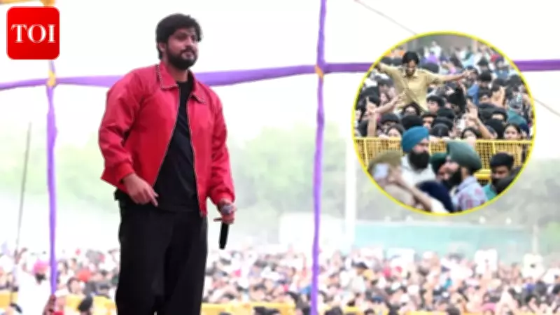 Gurnam Bhullar's Delhi University Concert Halted Midway Over Crowd Chaos