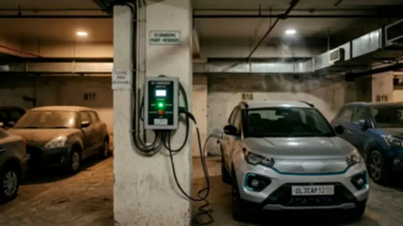 Gurugram RWA Orders Removal of Private EV Chargers in Basement Parking