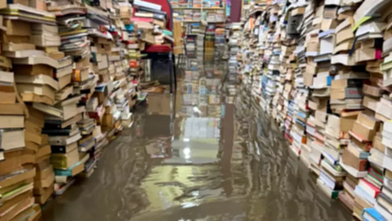 Hailstorm Damages Bengaluru Bookstore, 5,000 Books Lost