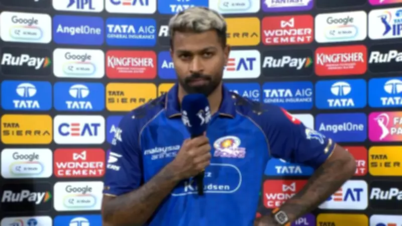 Hardik Pandya Admits Mumbai Indians 'Searching for Answers' After Fourth IPL 2026 Loss