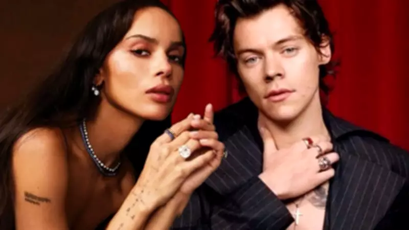 Harry Styles and Zoe Kravitz Spark Engagement Rumors with Diamond Ring Sighting