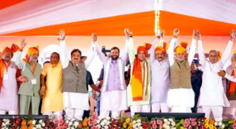 Haryana CM Nayab Singh Saini Slams Opposition, Highlights Jind's Development Push