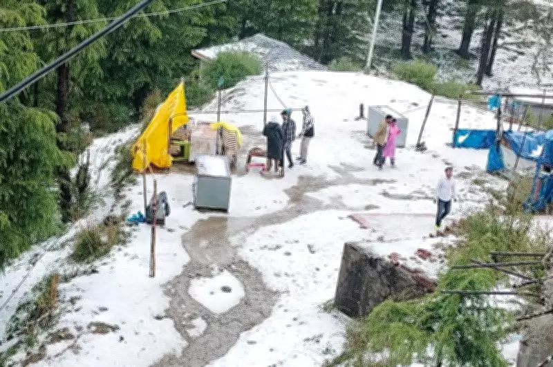Heavy Rain and Hailstorm Wreak Havoc in Himachal Pradesh
