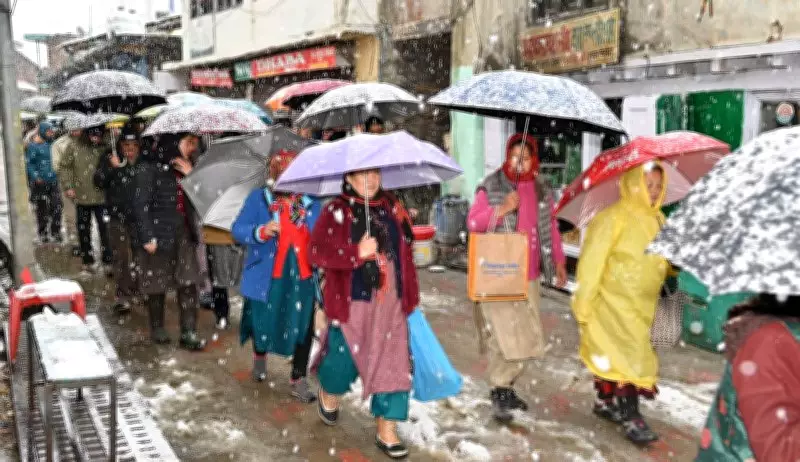 Heavy Snowfall Paralyzes Lahaul-Spiti, Disrupts Life and Connectivity