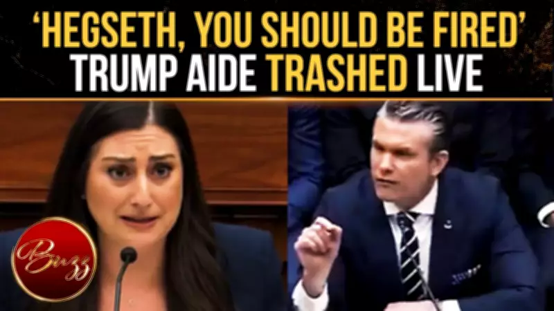 Hegseth Clashes With Rep. Sara Jacobs Over Trump's Mental Fitness in Heated Hearing