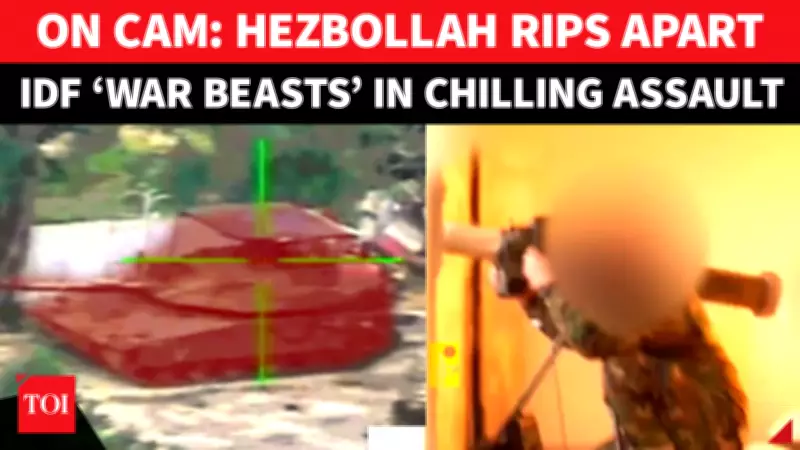 Hezbollah Claims Strikes on Israeli Military, Including Merkava Tank in Lebanon