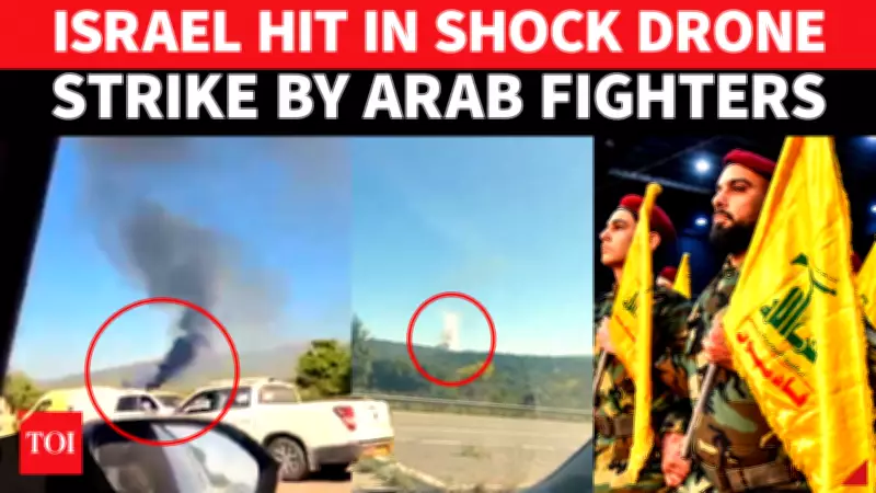 Hezbollah Drone Strike Hits Northern Israel, Iron Dome Bypassed Again