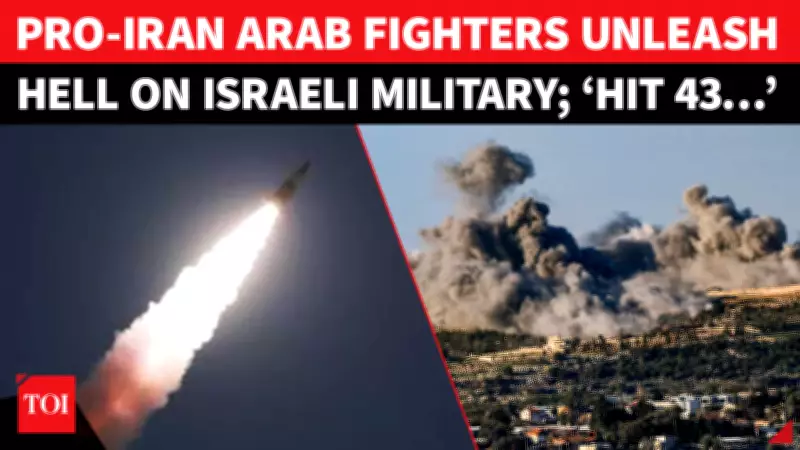 Hezbollah Launches 43 Missile & Drone Strikes on Israel, Injuring 2 IDF Soldiers