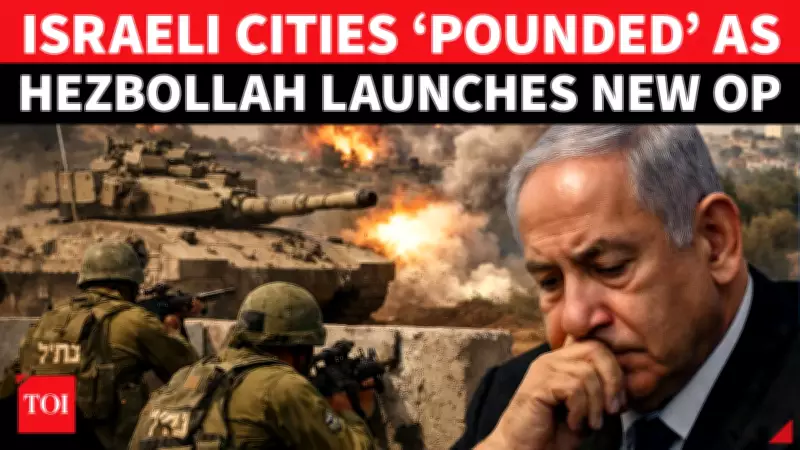 Hezbollah Rockets Pound Israeli Cities Amid Lebanon Peace Negotiations