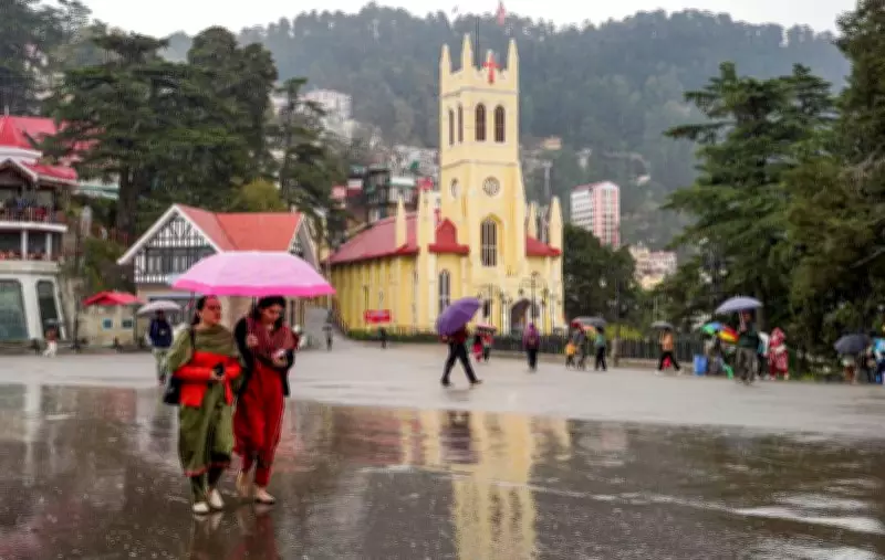Himachal Pradesh on Orange Alert: Snow, Hail, and Rain to Hit Five Districts