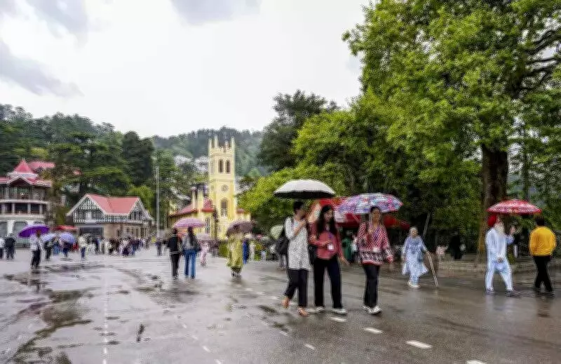 Himachal Rains Continue: Mercury Drops Across State, More Showers Predicted