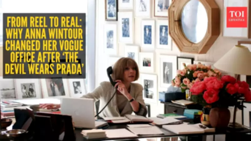 How The Devil Wears Prada's Set Design Forced Anna Wintour to Redecorate Her Office