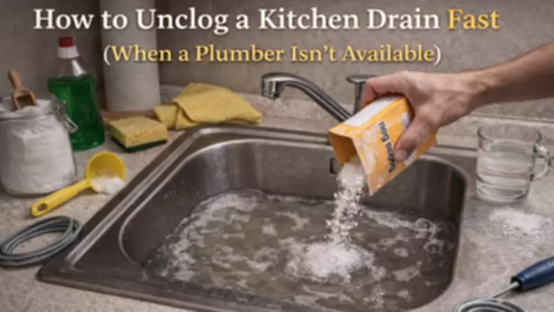 How to Unclog Your Kitchen Sink Without a Plumber: A Step-by-Step Guide