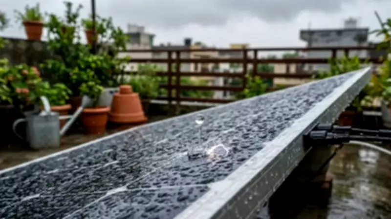 Hybrid Solar Panels Generate Power from Sun and Rain, Overcoming Weather Limitations