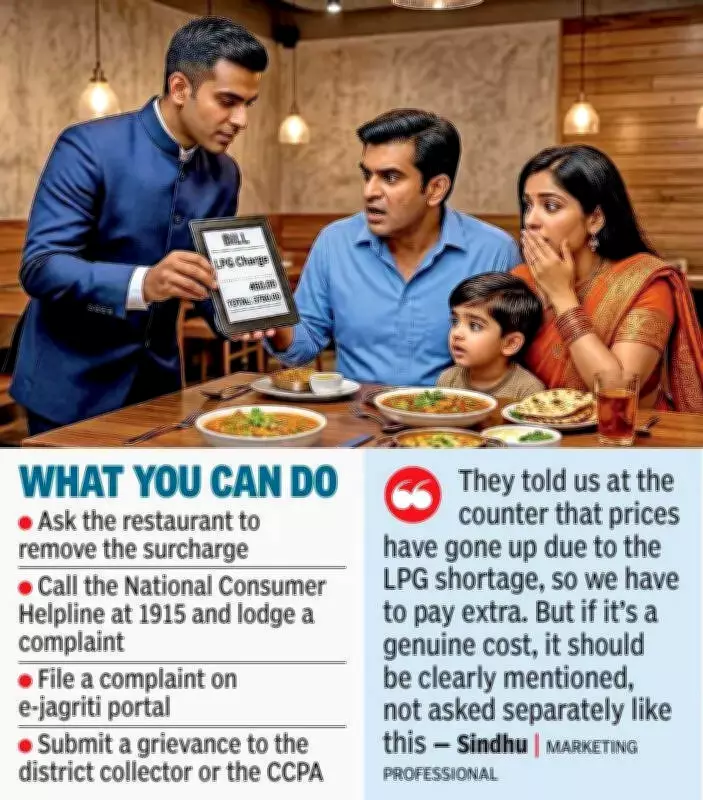 Hyderabad Eateries Defy CCPA Ban on Separate Gas Charges, Consumers Complain