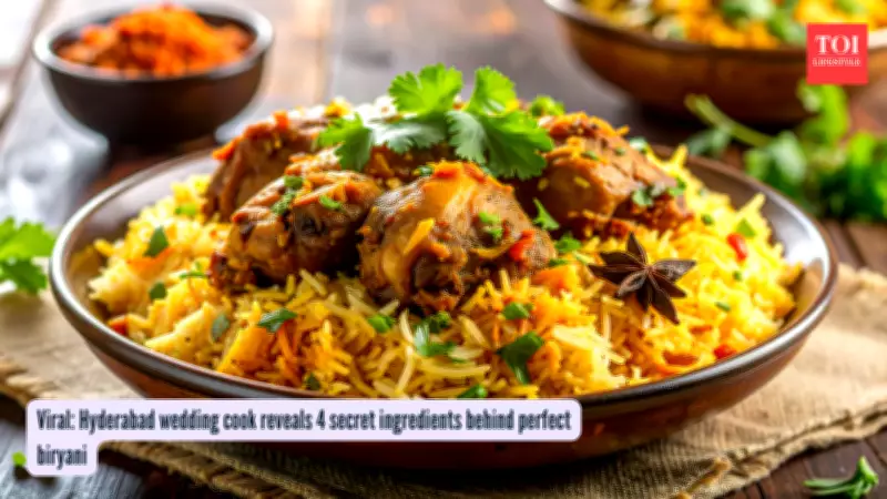 Hyderabadi Wedding Cook's Viral Secret: Perfect Biryani Needs Just 4 Spices