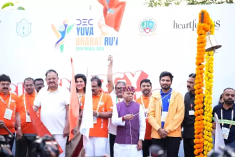 Hyderabad's Yuva Bharat Run Unites 20,000 Youth in Historic Fitness Movement