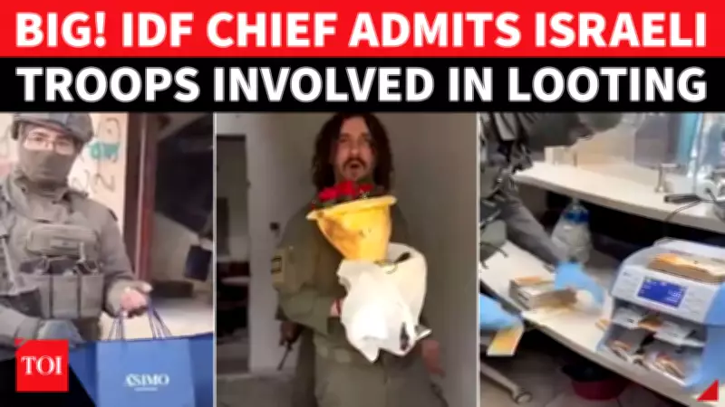 IDF Chief Admits Soldiers Looting in Lebanon, Calls It 'Disgrace'