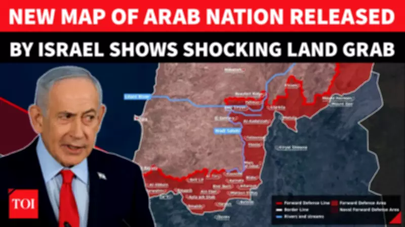 IDF Map Reveals Deep Lebanon Incursion, Signals Long-Term Military Presence Amid Fragile Truce