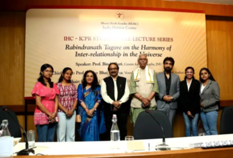 IHC-ICPR Lecture Series Explores Tagore's Vision of Universal Harmony