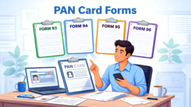 Income Tax Department Launches Four New PAN Card Application Forms