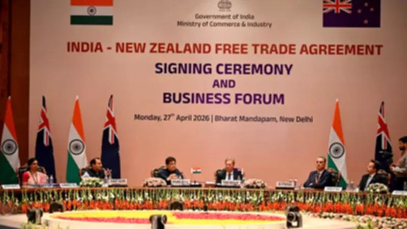 India and New Zealand Sign Historic Free Trade Agreement