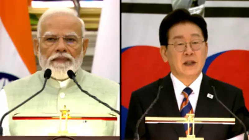 India and South Korea Forge $50 Billion Trade Pact, Strengthen Strategic Alliance