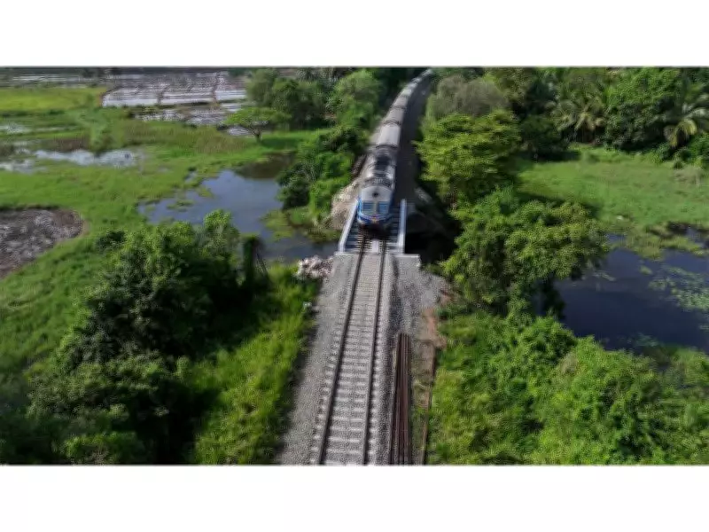 India-Backed Restoration Revives Sri Lanka's Cyclone-Hit Northern Railway Line