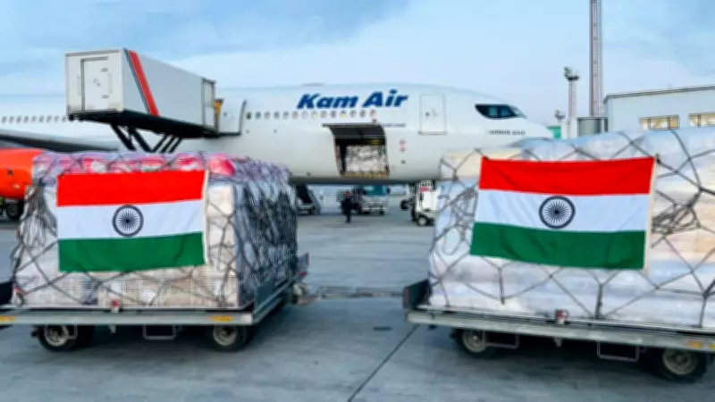 India Delivers Humanitarian Aid to Afghanistan Amid Floods and Earthquake Crisis