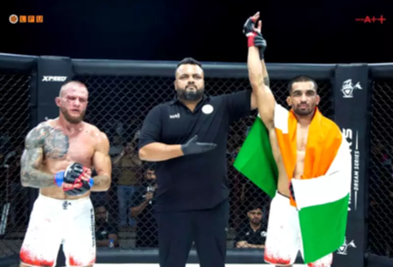 India Showcases Rising MMA Talent at High-Octane Fight Night in Jalandhar