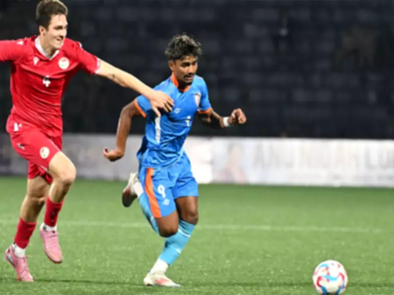 India U23 Football Team Suffers Narrow Defeat to Tajikistan in Tri-Nation Final