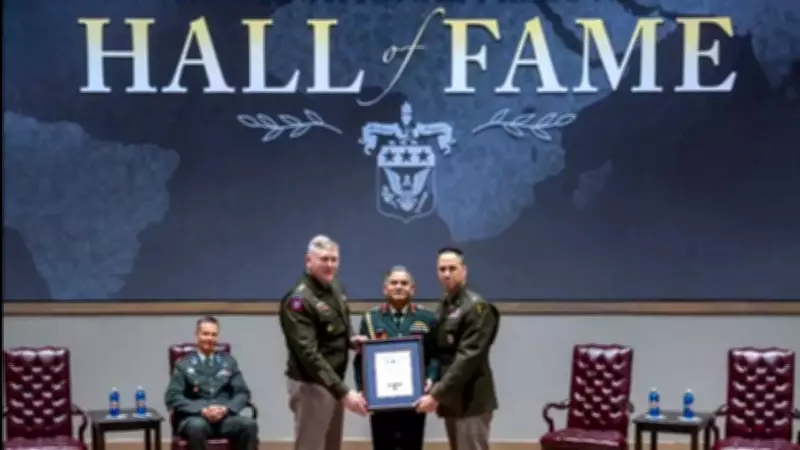 Indian Army Chief Inducted Into US Army War College Hall of Fame