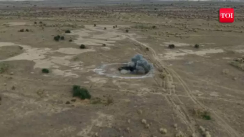 Indian Army's AH-64E Apache Helicopters Conduct Maiden Firing in Exercise Brahmastra