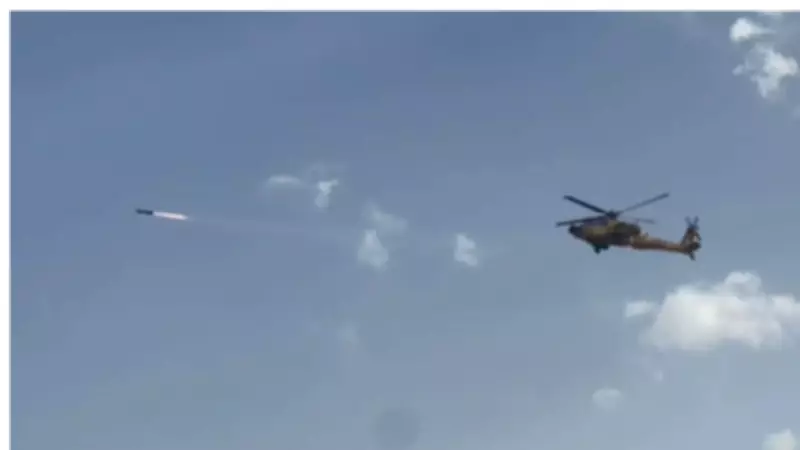 Indian Army's Apache Helicopters Dominate Exercise Brahmastra with Precision Firepower