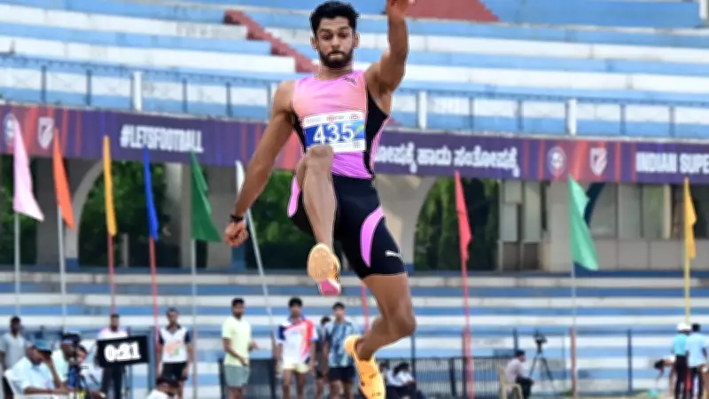 Indian Athletics Stars Shine: Sreeshankar, Sojan, Singh Deliver Big Leaps