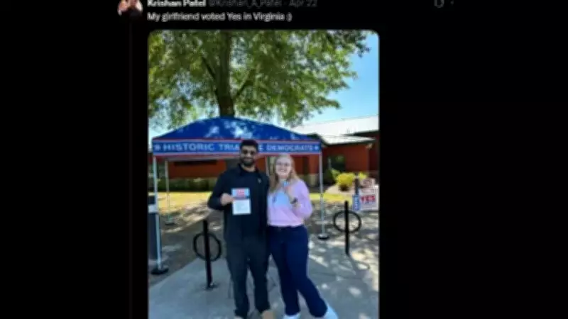 Indian-Origin Man Trolled for Girlfriend's Vote in Virginia
