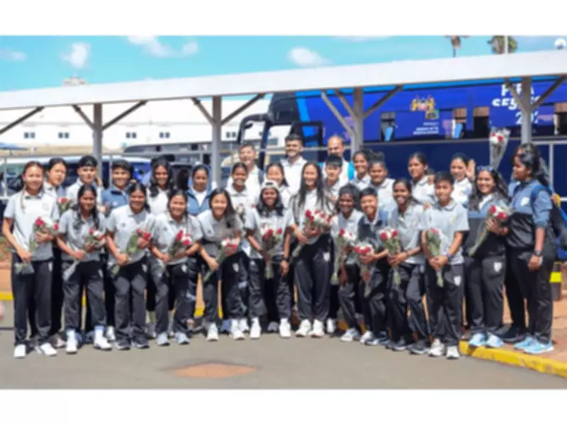 Indian Women's Football Team Lands in Nairobi for FIFA Series 2026 Kenya