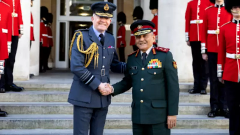 India's Defence Chief Visits UK to Strengthen Military Ties and Industrial Collaboration
