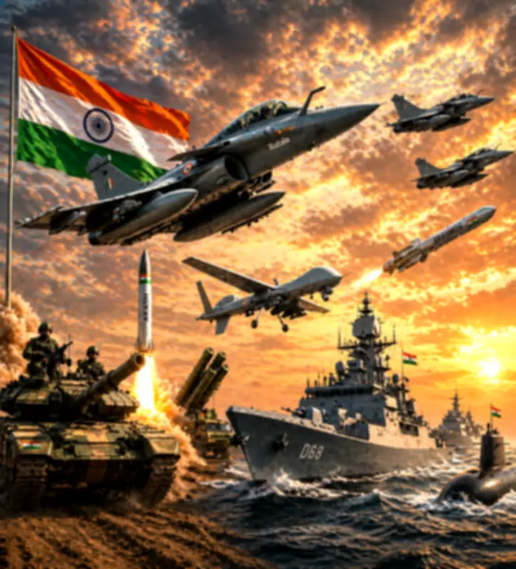 India's Defence Spend Hits $92bn, Fifth Largest Globally in 2025