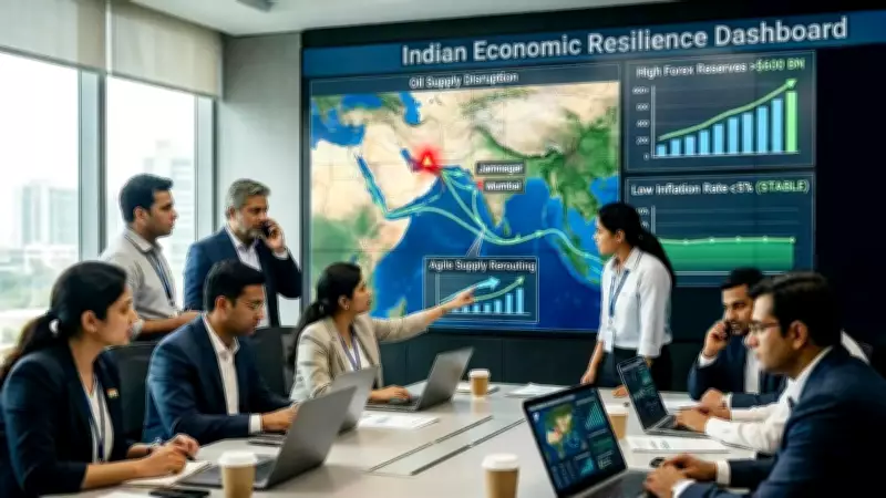 India's Economy Faces Pressure from Iran War: Growth Forecasts Downgraded