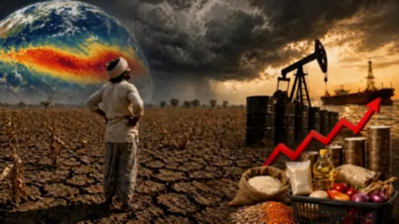 India's Growth Faces Risks from El Nino and Middle East Conflict