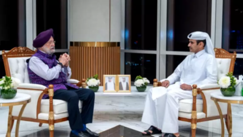 India's Hardeep Singh Puri Meets Qatar Energy Minister Amid Global Crisis