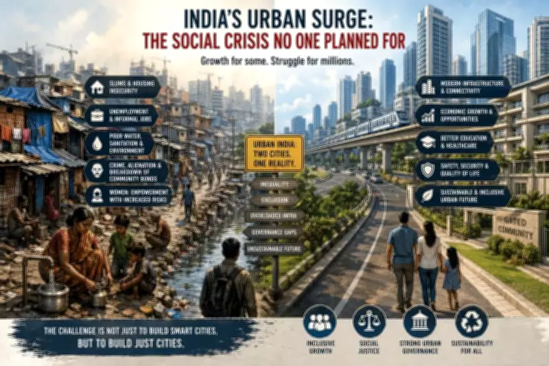 India's Urban Surge: The Unplanned Social Crisis Explained
