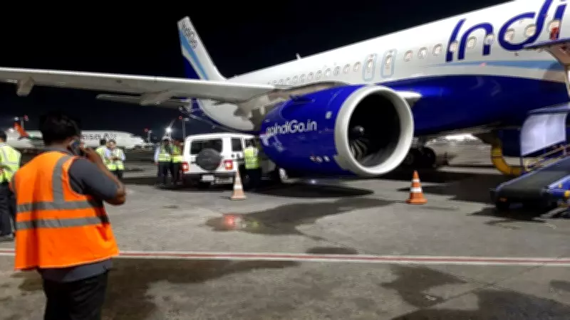 Indigo Aircraft Damaged in Kolkata After Collision with Catering Vehicle