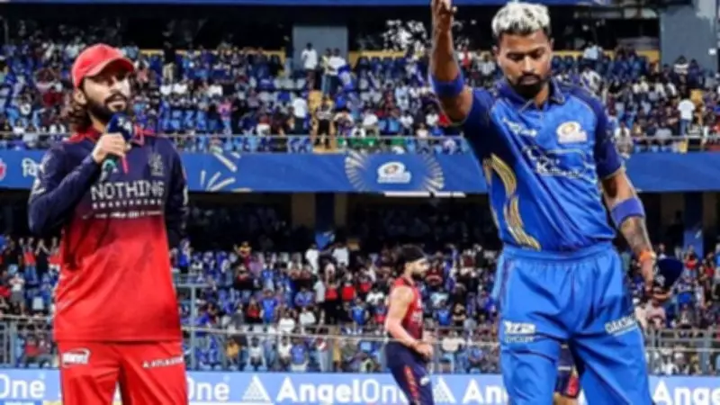 IPL 2026: Mumbai Indians Win Toss, Elect to Bowl First Against RCB