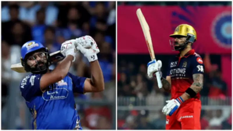 IPL 2026: Rohit Sharma vs Virat Kohli as RCB and MI Clash at Wankhede Stadium