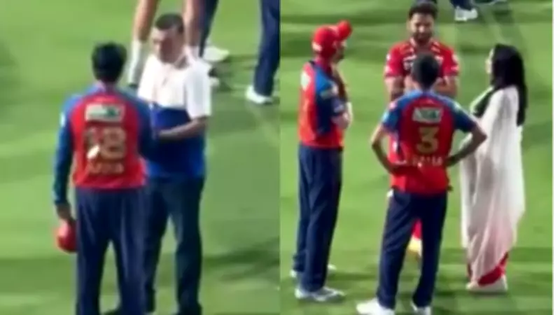 IPL Owners Goenka and Zinta Engage with Players After PBKS Victory Over LSG