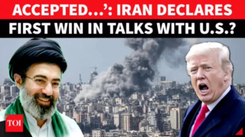 Iran Claims Diplomatic Breakthrough in US Talks, Says 'Pre-Conditions Accepted'