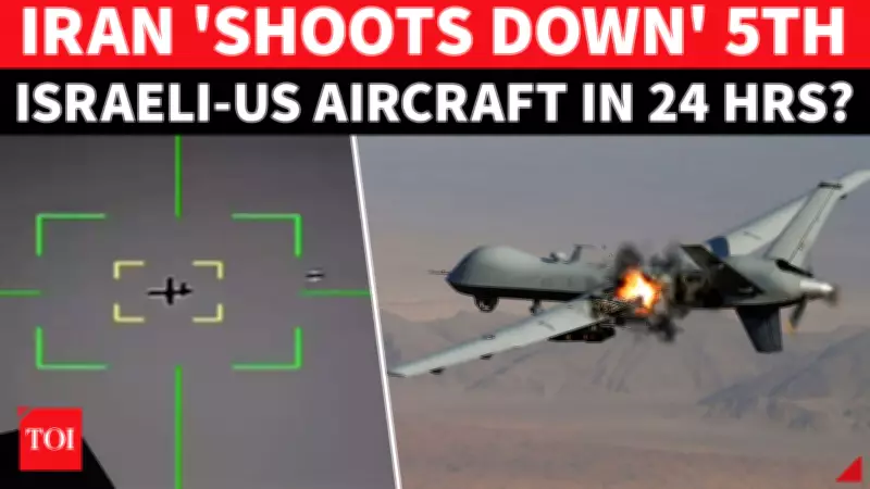 Iran Claims Major Hit: Reports U.S. MQ-1 Drone Shot Down Over Isfahan