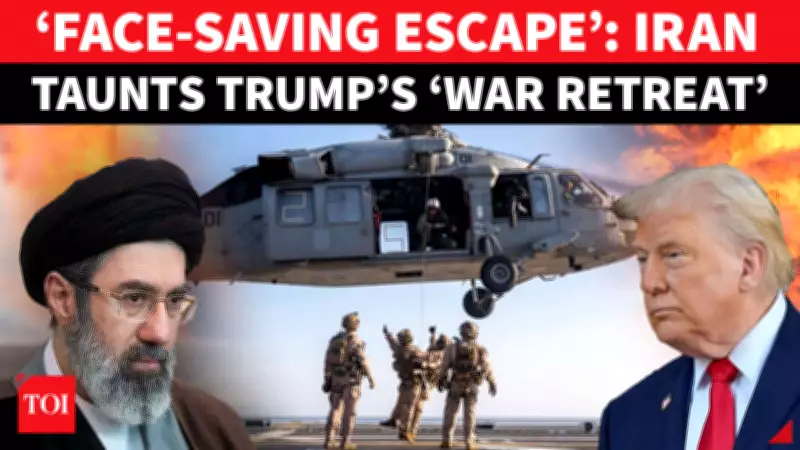 Iran Claims US Seeking 'Face-Saving' Exit From 'War Quagmire'